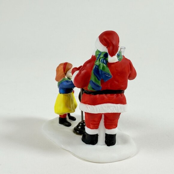 Dept 56 ’Tis The Season Santa Bell with Kettle 5539 5 Christmas in the City - Picture 5 of 9